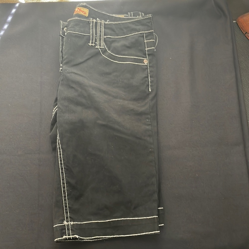 Paris blue Capri shorts size 5